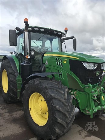 2019 JOHN DEERE 6155R Used 100 HP to 174 HP Tractors for sale