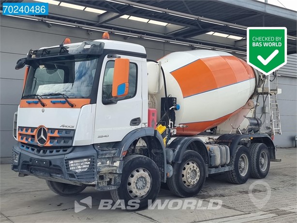 2017 MERCEDES-BENZ AROCS 3240 Used Concrete Trucks for sale