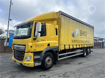 2017 DAF CF370 Used Curtain Side Trucks for sale