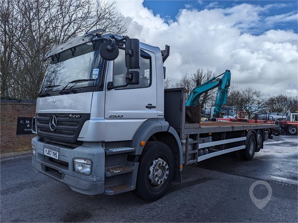 2007 MERCEDES-BENZ AXOR 2533 Used Dropside Flatbed Trucks for sale
