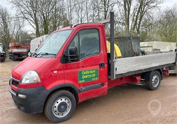 2009 VAUXHALL MOVANO Used Dropside Crane Vans for sale