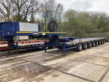 1997 NOOTEBOOM MCO-121-08V 8 AXLE STEPFRAME Used Low Loader Trailers for sale