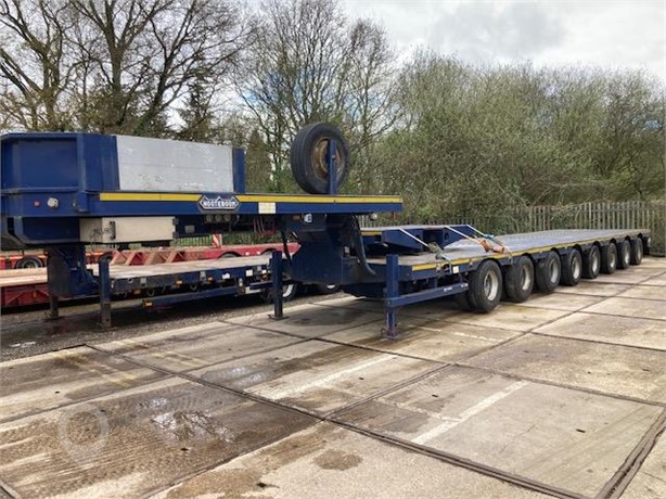 1997 NOOTEBOOM MCO-121-08V 8 AXLE STEPFRAME Used Low Loader Trailers for sale