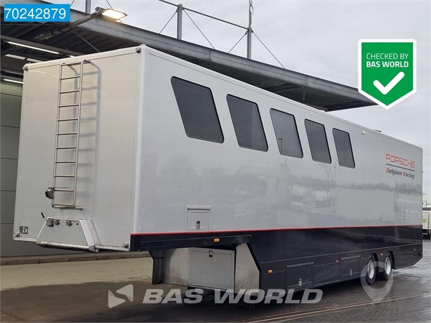 1995 FLOOR FLAD0-12-18A 3 AXLES NL-TRAILER APK 09-24 Used Car Transporter Trailers for sale