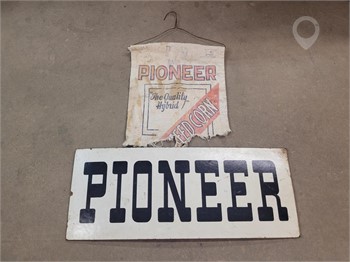 PIONEER SEED CORN BAG AND SIGN Used Other upcoming auctions