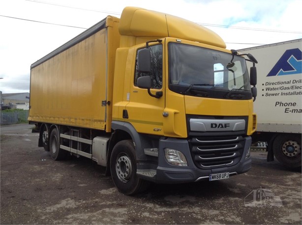 2018 DAF CF450 Used Curtain Side Trucks for sale