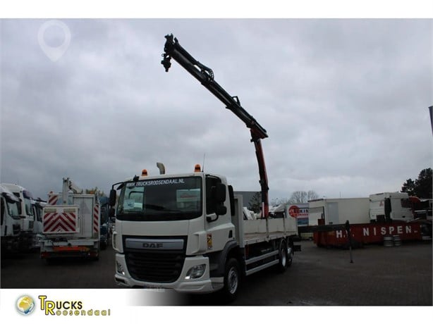 2015 DAF CF370 Used Crane Trucks for sale