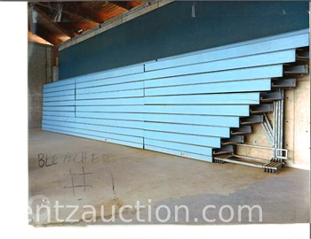 3 SETS OF 10 ROW - 30' SECTIONS, FOLD UP BLEACHERS Used Other upcoming auctions