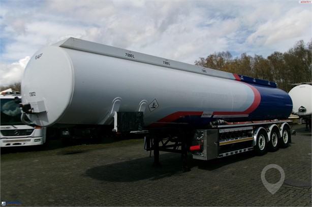 2014 LAG FUEL TANK ALU 44.5 M3 / 6 COMP + PUMP Used Fuel Tanker Trailers for sale