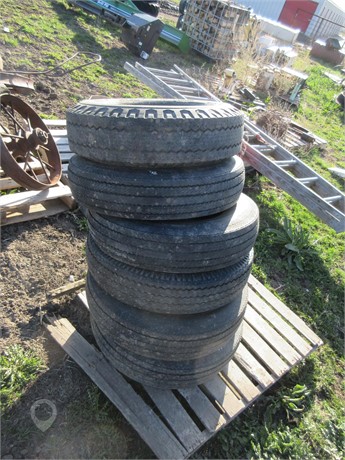 FIRESTONE 8-17.5 Used Tyres Truck / Trailer Components auction results