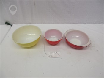 PYREX BOWLS BOWL SET Used Bowls Decorative Collectibles upcoming auctions