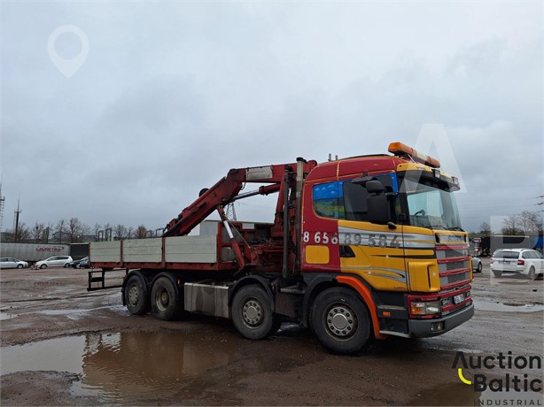 2002 SCANIA R124 Used Standard Flatbed Trucks for sale