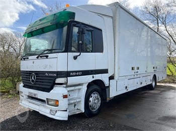 2002 MERCEDES-BENZ ACTROS 4031 Used Box Trucks for sale