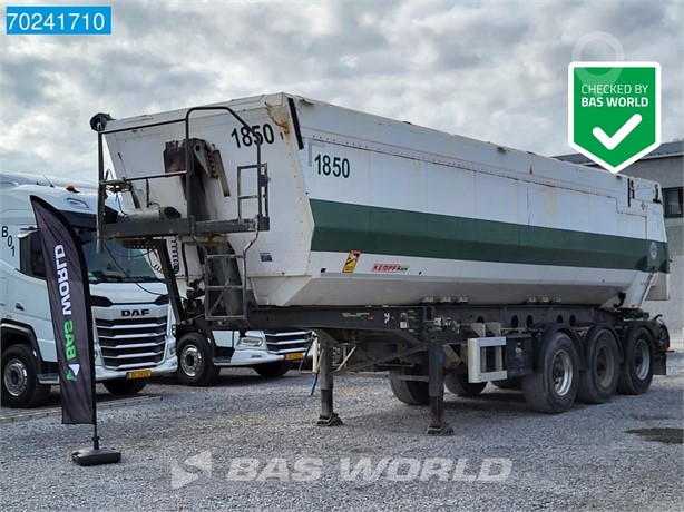 2018 KEMPF 3 3 AXLES 35M3 STEEL TIPPER Used Tipper Trailers for sale
