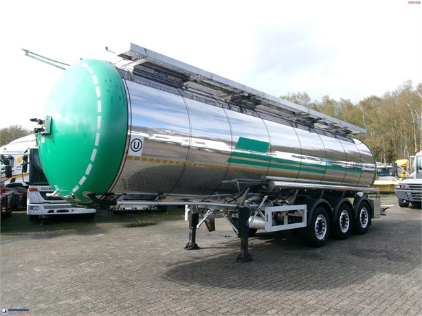 2015 FELDBINDER CHEMICAL (NON ADR) TANK INOX 34 M3 / 1 COMP Used Chemical Tanker Trailers for sale