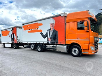 2017 DAF XF460 Used Curtain Side Trucks for sale