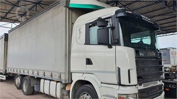 2004 SCANIA P124.420 Used Curtain Side Trucks for sale
