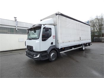 2015 RENAULT D12 Used Curtain Side Trucks for sale