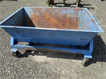 DUMP BIN ON CASTERS Used Storage Bins - Liquid/Dry upcoming auctions