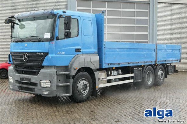 2010 MERCEDES-BENZ AXOR 2536 Used Dropside Flatbed Trucks for sale