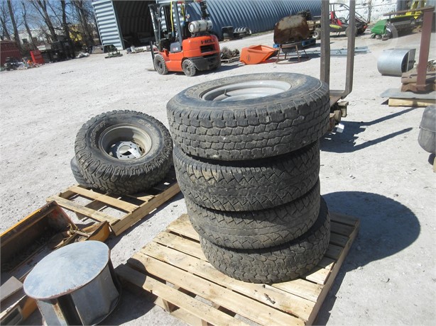 TRUCK WHEELS LT315/75R16 AND MORE Used Tyres Truck / Trailer Components auction results