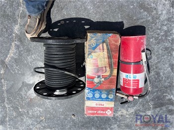 MISCELLANEOUS FIRE EXTINGUISHERS AND WIRE Used Other upcoming auctions
