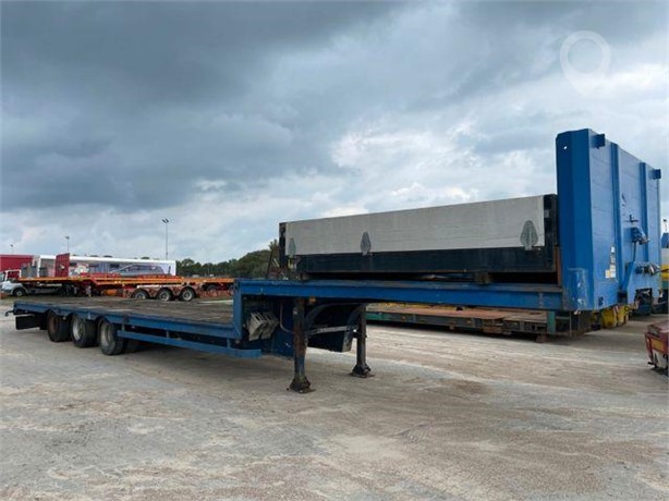 1997 DOLL FEHRING TIEFLADER  VOLL ALUMINIUM Used Low Loader Trailers for sale
