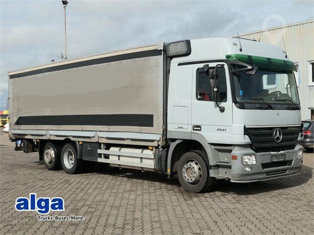 2009 MERCEDES-BENZ ACTROS 2541 Used Curtain Side Trucks for sale