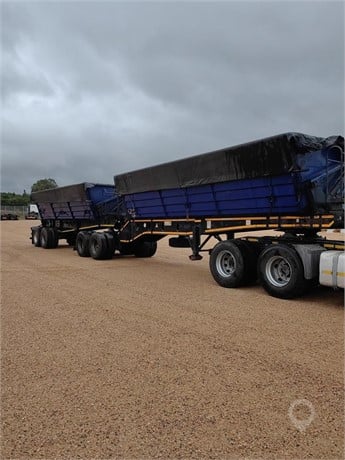 2019 LEADER TRAILER BODIES 45 CUBE SIDETIPPER LINK Used Tipper Trailers for sale