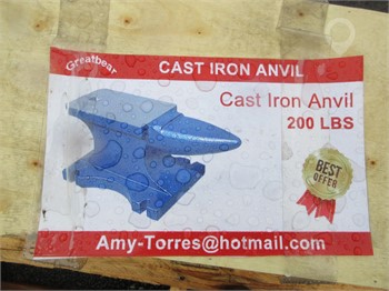 GREATBEAR 200# CAST IRON ANVIL Used Other upcoming auctions