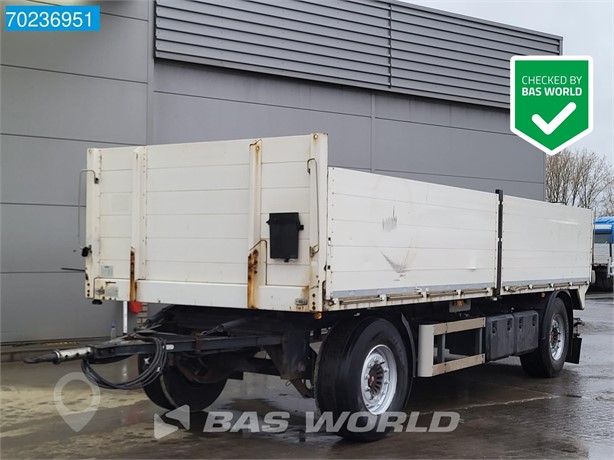 2016 DINKEL 8.89 m x 259.08 cm Used Dropside Flatbed Trailers for sale