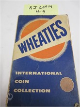 WHEATIES INTERNATIONAL COIN COLLECTION 15 COINS FROM FOREIGN COUNTRIES Used U.S. Currency Coins / Currency upcoming auctions