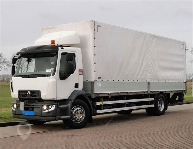 2018 RENAULT D18 Used Curtain Side Trucks for sale