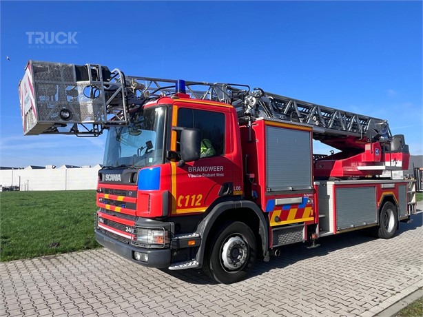 2000 SCANIA P114G340 Used Feuerwehrwagen zum verkauf