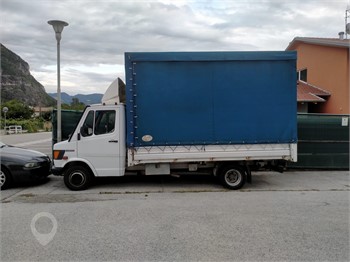 1995 MERCEDES-BENZ 410D Used Curtain Side Vans for sale