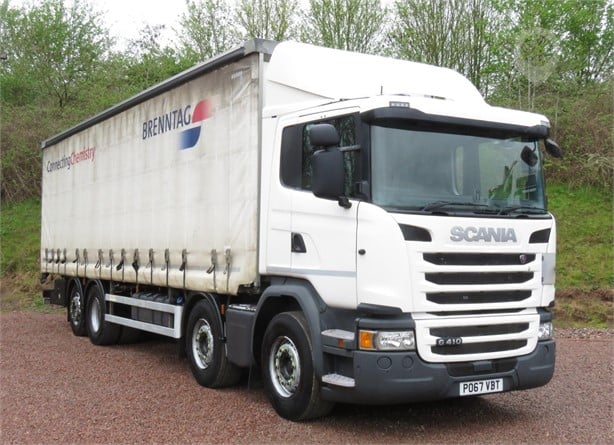2018 SCANIA G410 Used Curtain Side Trucks for sale