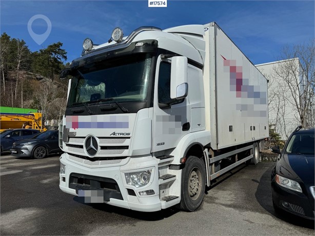 2017 MERCEDES-BENZ ACTROS 1833 Used Box Trucks for sale