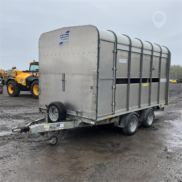 2017 IFOR WILLIAMS DP120S Used Livestock Trailers for sale
