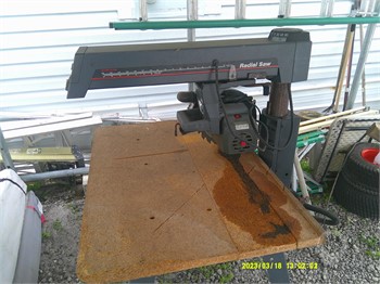 RADIAL ARM SAW 10" CRAFTSMAN Used Other Shop / Warehouse upcoming auctions