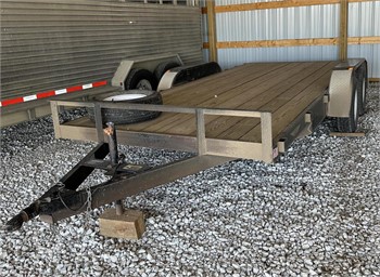 2003 7'X16' H&H CAR TRAILER W/ RAMPS, 2'' BALL HIT Used Other upcoming auctions