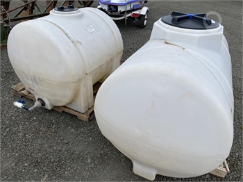 TWO POLY TANKS Used Storage Bins - Liquid/Dry upcoming auctions