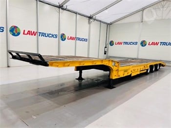 2008 ANDOVER TRI AXLE MACHINERY CARRIER LOWLOADER Used Standard Flatbed Trailers for sale
