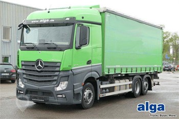 2019 MERCEDES-BENZ ACTROS 2542 Used Curtain Side Trucks for sale