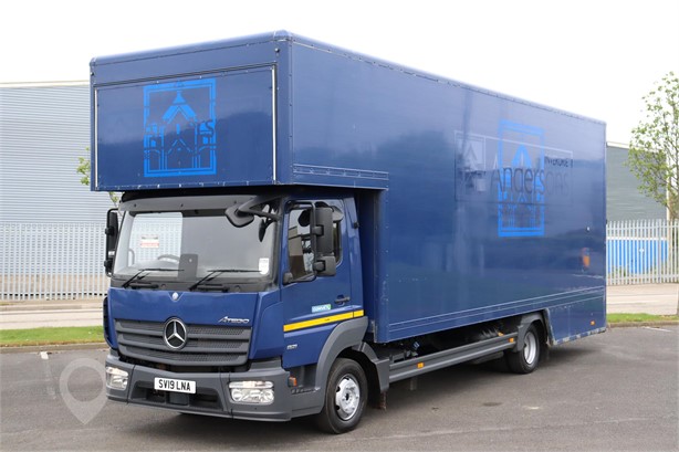 2019 MERCEDES-BENZ ATEGO 821 Used Box Trucks for sale