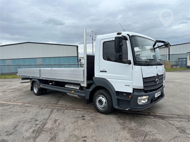 2018 MERCEDES-BENZ AXOR 1824 Used Dropside Flatbed Trucks for sale