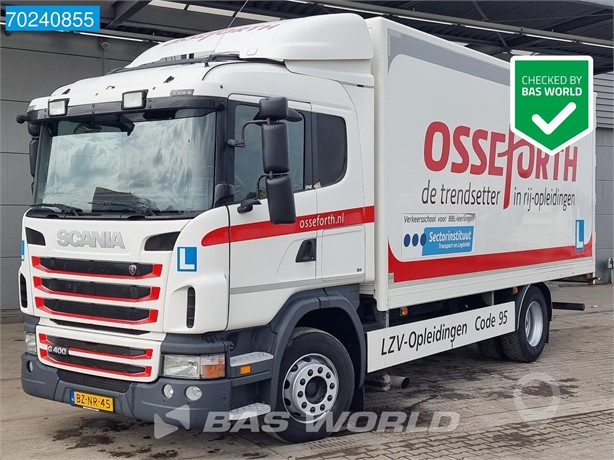2011 SCANIA G400 Used Box Trucks for sale