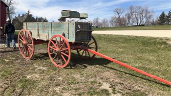 BAILOR BARGE WAGON WITH WOODEN WHEELS, 2 Used Other upcoming auctions