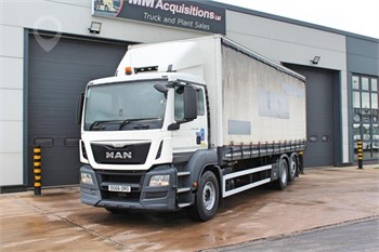 2016 MAN TGS 26.360 Used Curtain Side Trucks for sale
