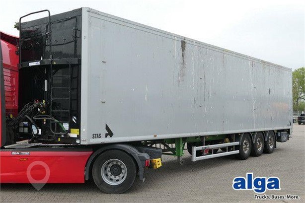 2017 STAS S300ZX, 92M³, 10MM BODEN, ALU-STÜTZBEINE Used Moving Floor Trailers for sale