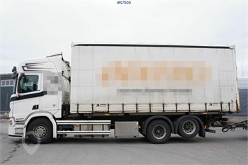 2018 SCANIA R580 Used Curtain Side Trucks for sale